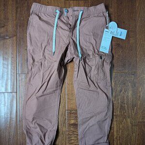 Vuori Ripstop Pant, Copper/Dusty Rose, Womens Small, NWT